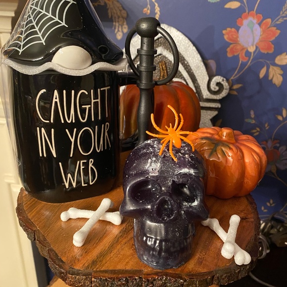 RAE DUNN CAUGHT IN YOUR WEB FIGURAL COFFEE MUG - Picture 5 of 6